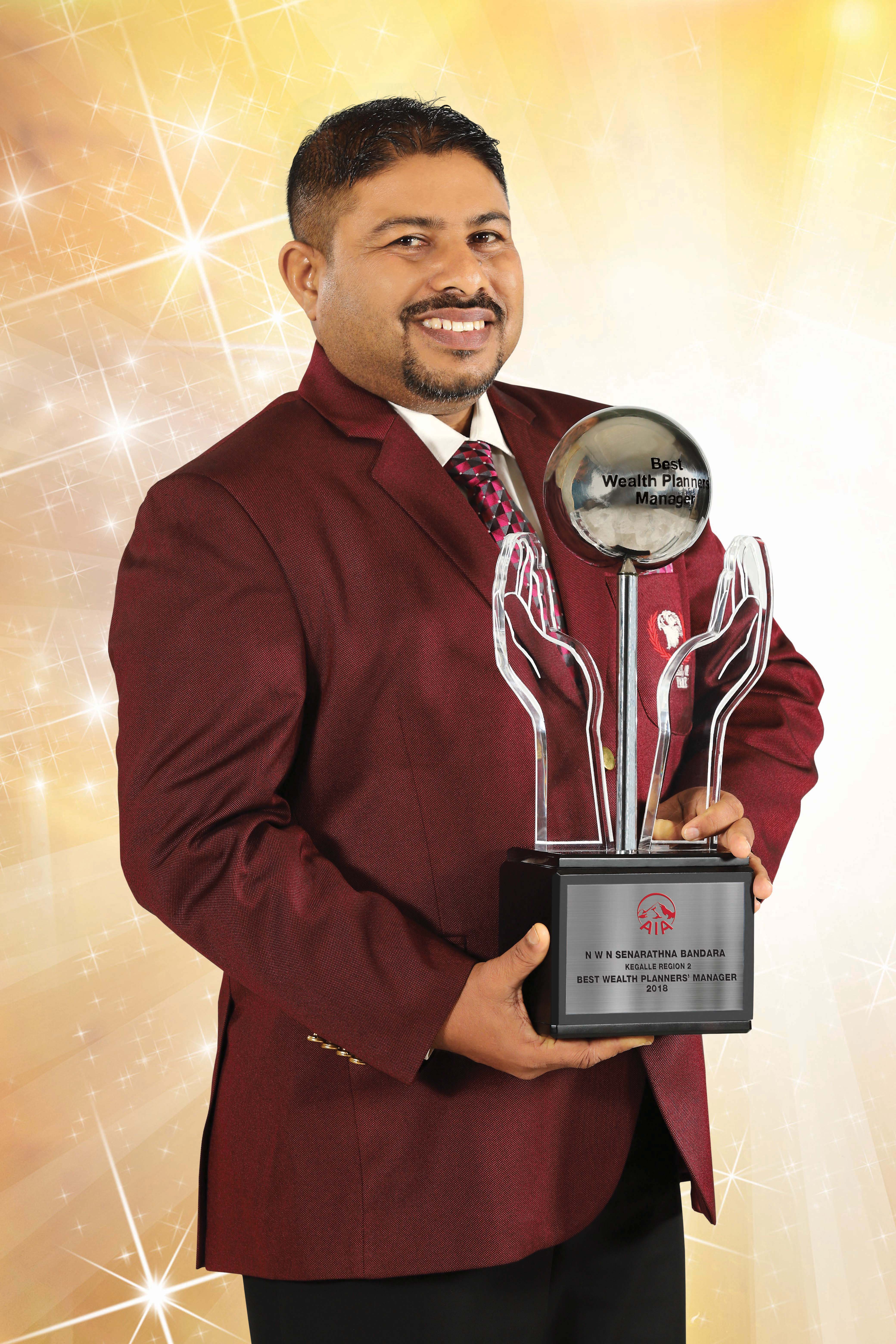 Image  Vinol Priyasenarath best  wealth planners' manager