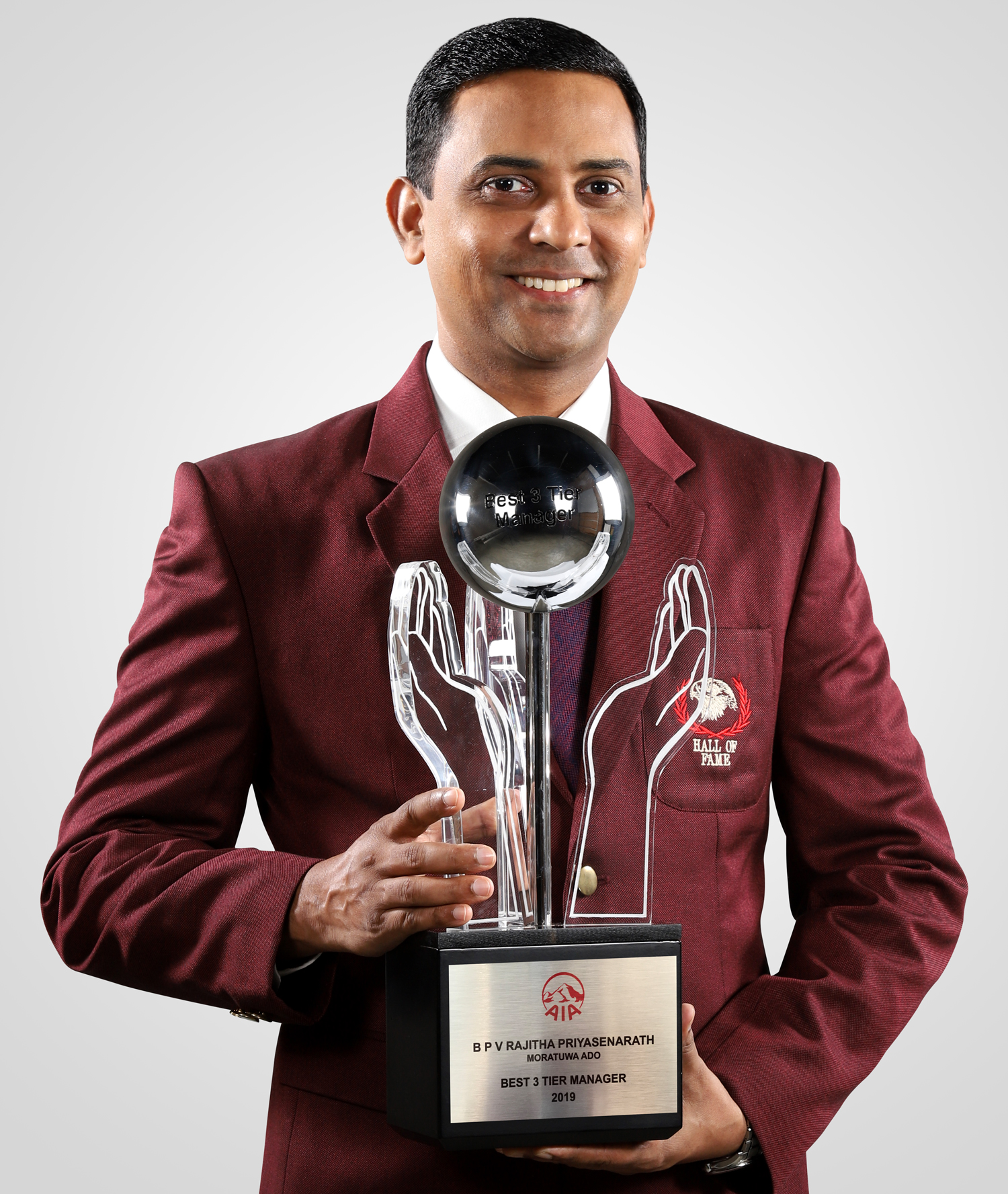Image B P V Rajitha Priyasenarath Best 3 Tier Head