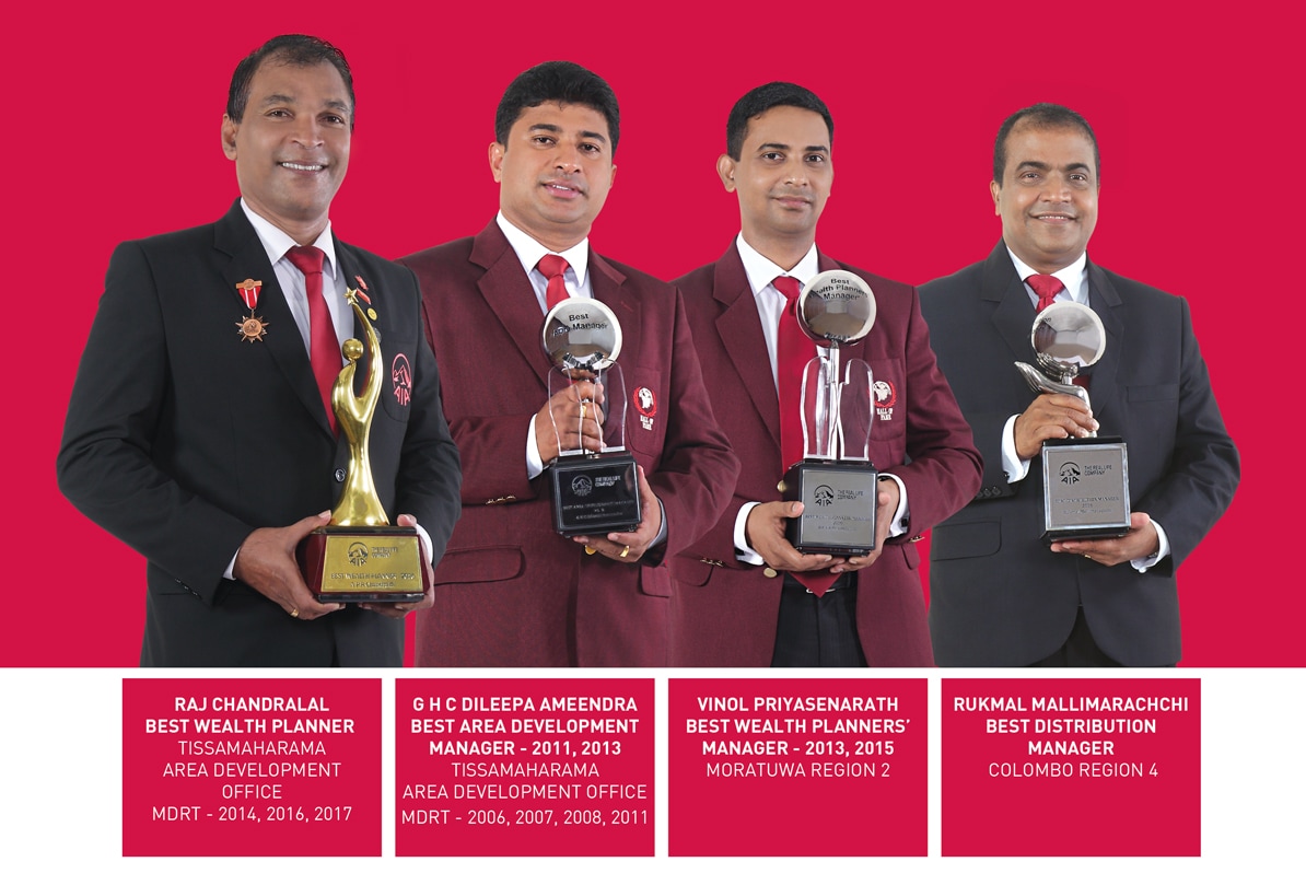 AIA's top 4 winners