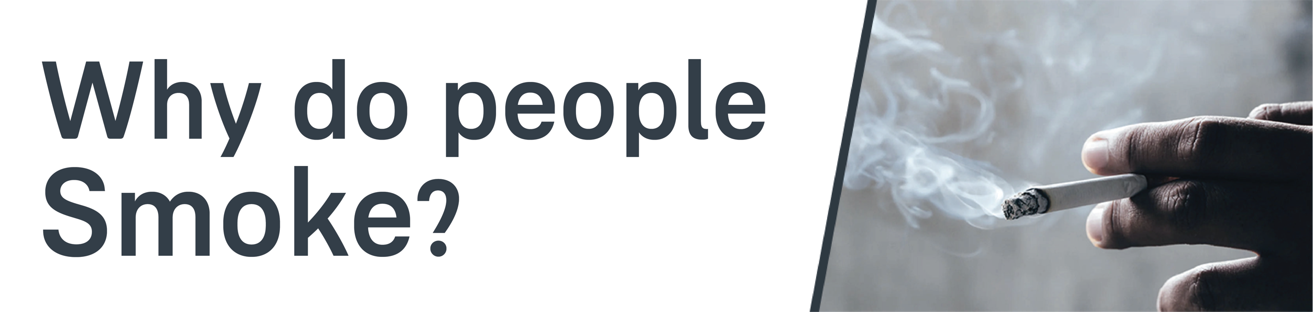 why do people smoke?