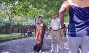 REAL LIFE NEVER STOPS: Retired couple